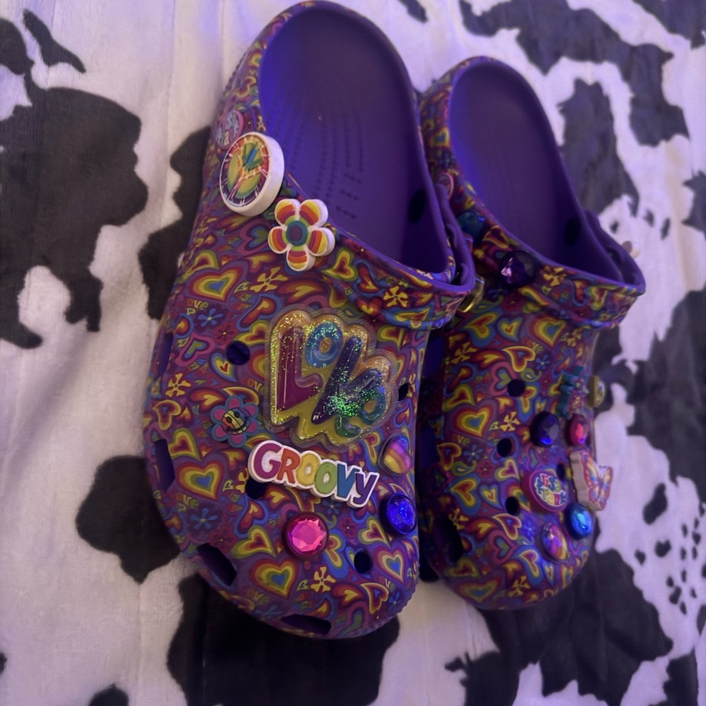 Lisa frank women’s crocs